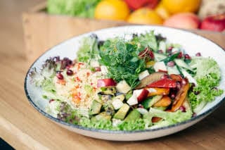 Food example Salad Scandic München Macherei