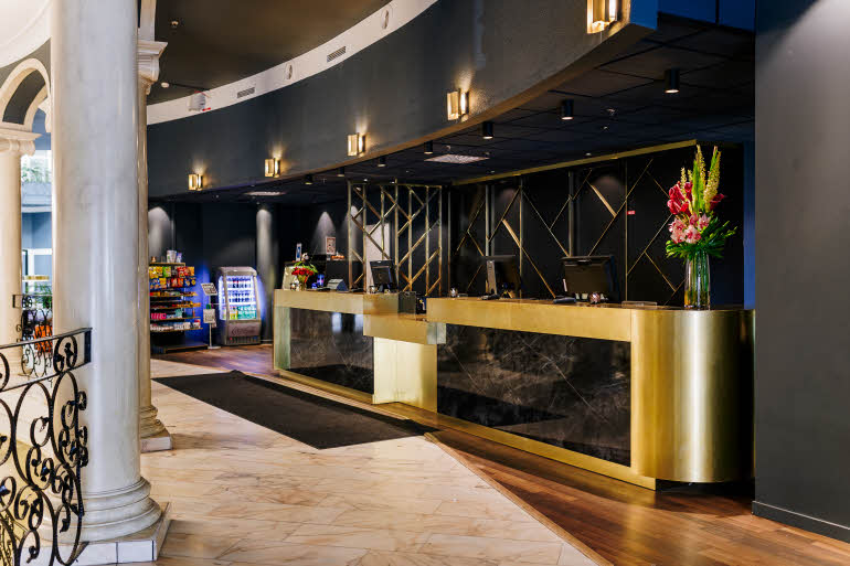 Lobby hotel Scandic Star Sollentuna