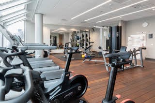 Gym at hotel Scandic Europa Gothenburg
