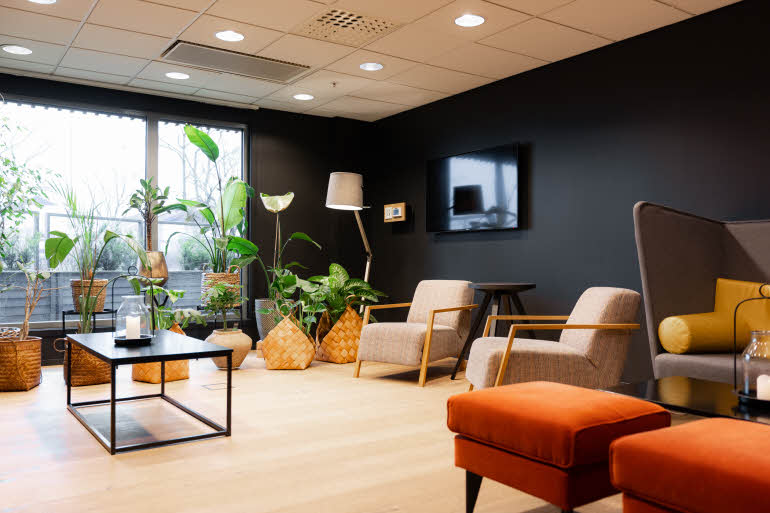 breakout area at scandic stavanger city