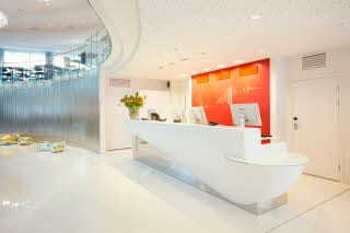 Scandic Ornen, front desk, reception, lobby