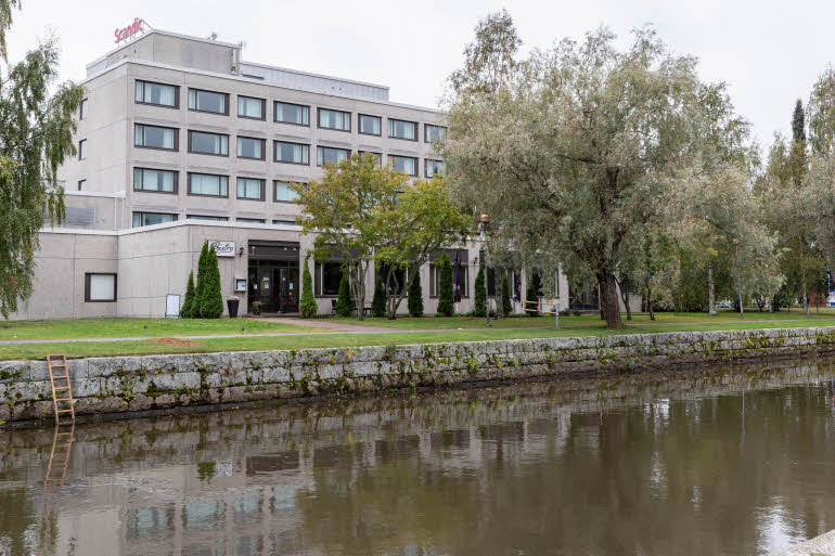 facade scandic rauma hotel finland