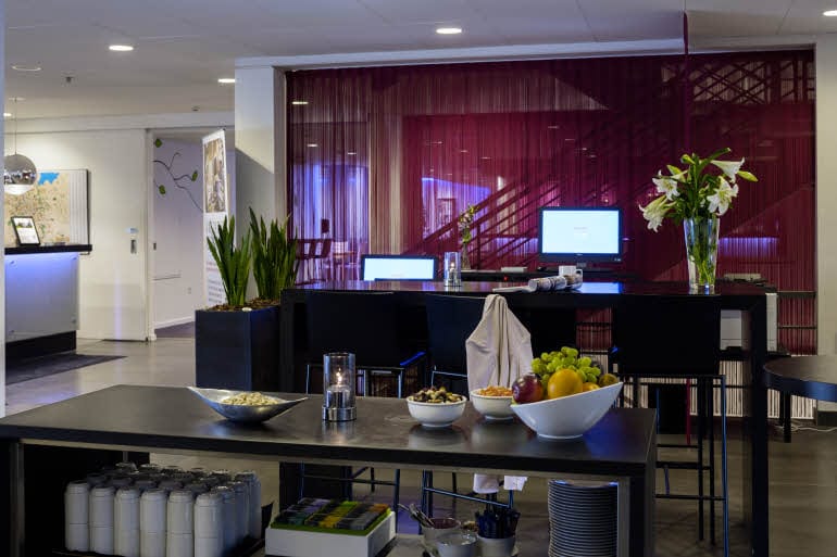 Lobby hotel Scandic Odense