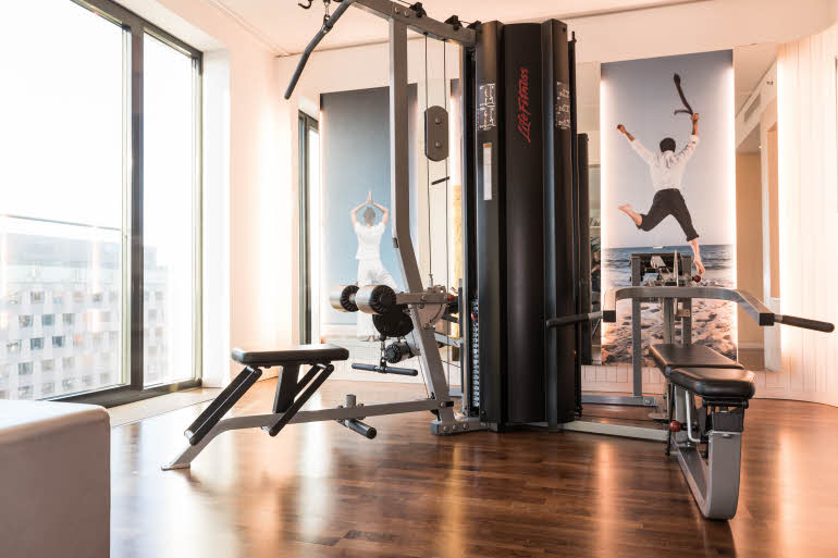 Gym of Scandic Berlin Potsdamer Platz hotel