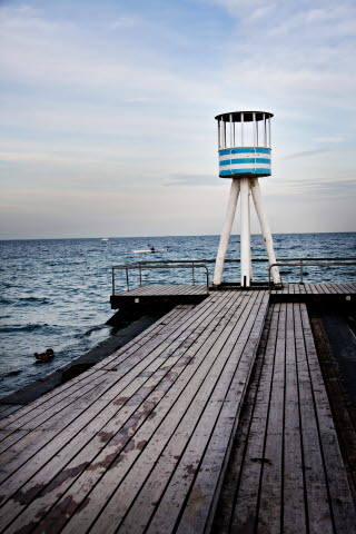 Tårn ved Bellevue Strand