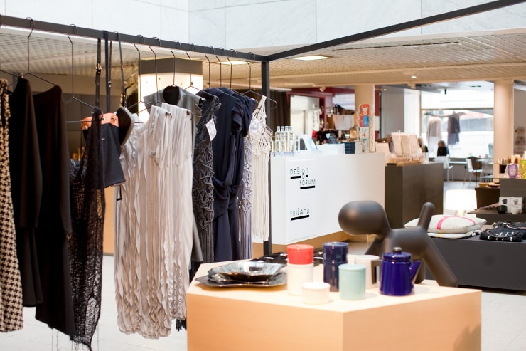 Billede af designforum butik Visit Finland